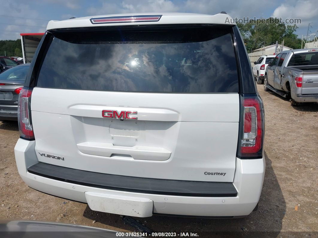 2017 Gmc Yukon Slt White vin: 1GKS1BKC5HR165448