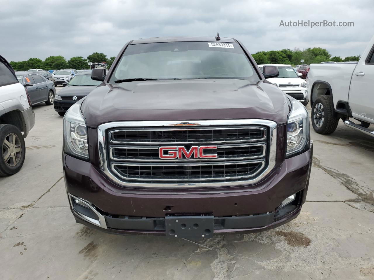 2017 Gmc Yukon Slt Burgundy vin: 1GKS1BKC5HR278882