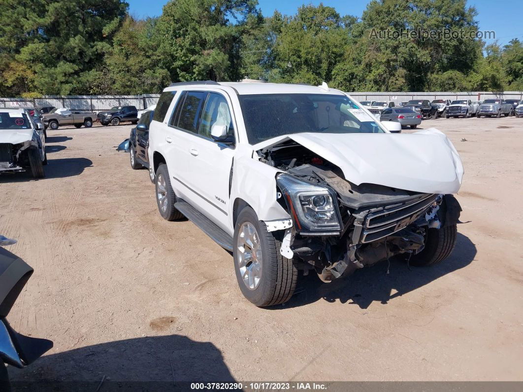 2020 Gmc Yukon Slt White vin: 1GKS1BKC5LR152451