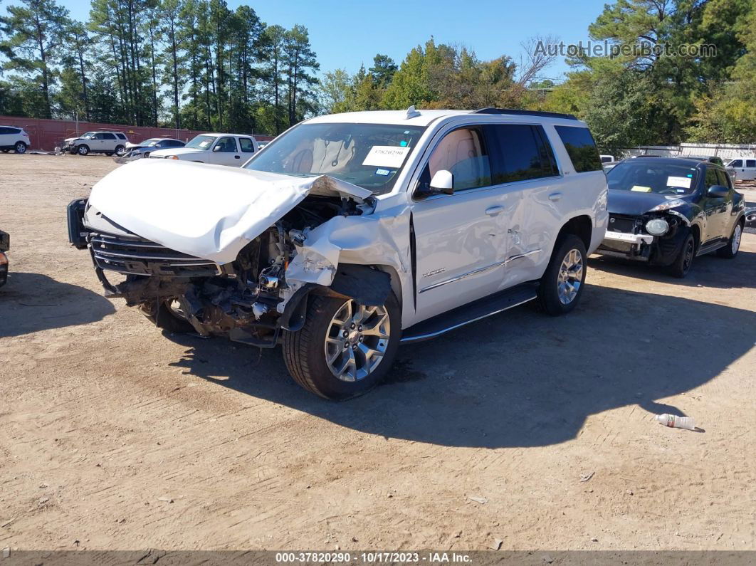 2020 Gmc Yukon Slt White vin: 1GKS1BKC5LR152451