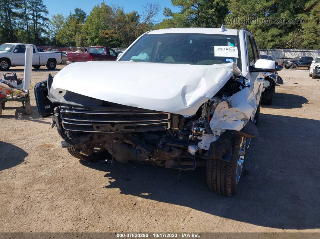 2020 Gmc Yukon Slt White vin: 1GKS1BKC5LR152451