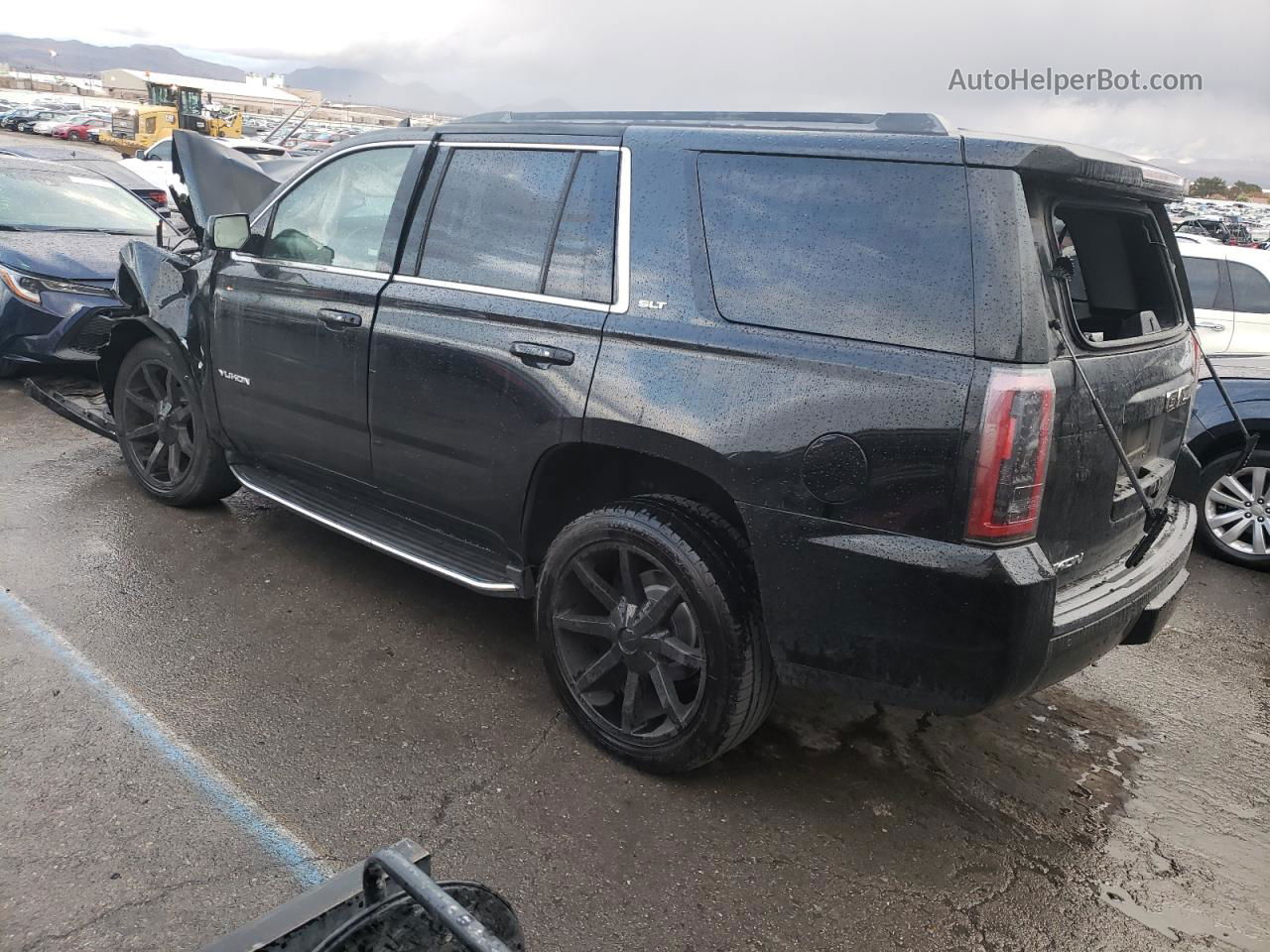 2017 Gmc Yukon Slt Черный vin: 1GKS1BKC6HR196918