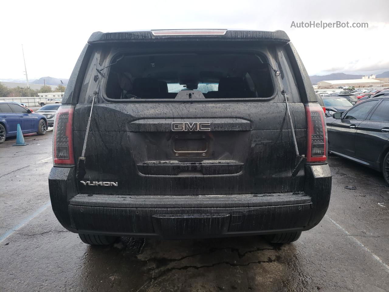 2017 Gmc Yukon Slt Черный vin: 1GKS1BKC6HR196918