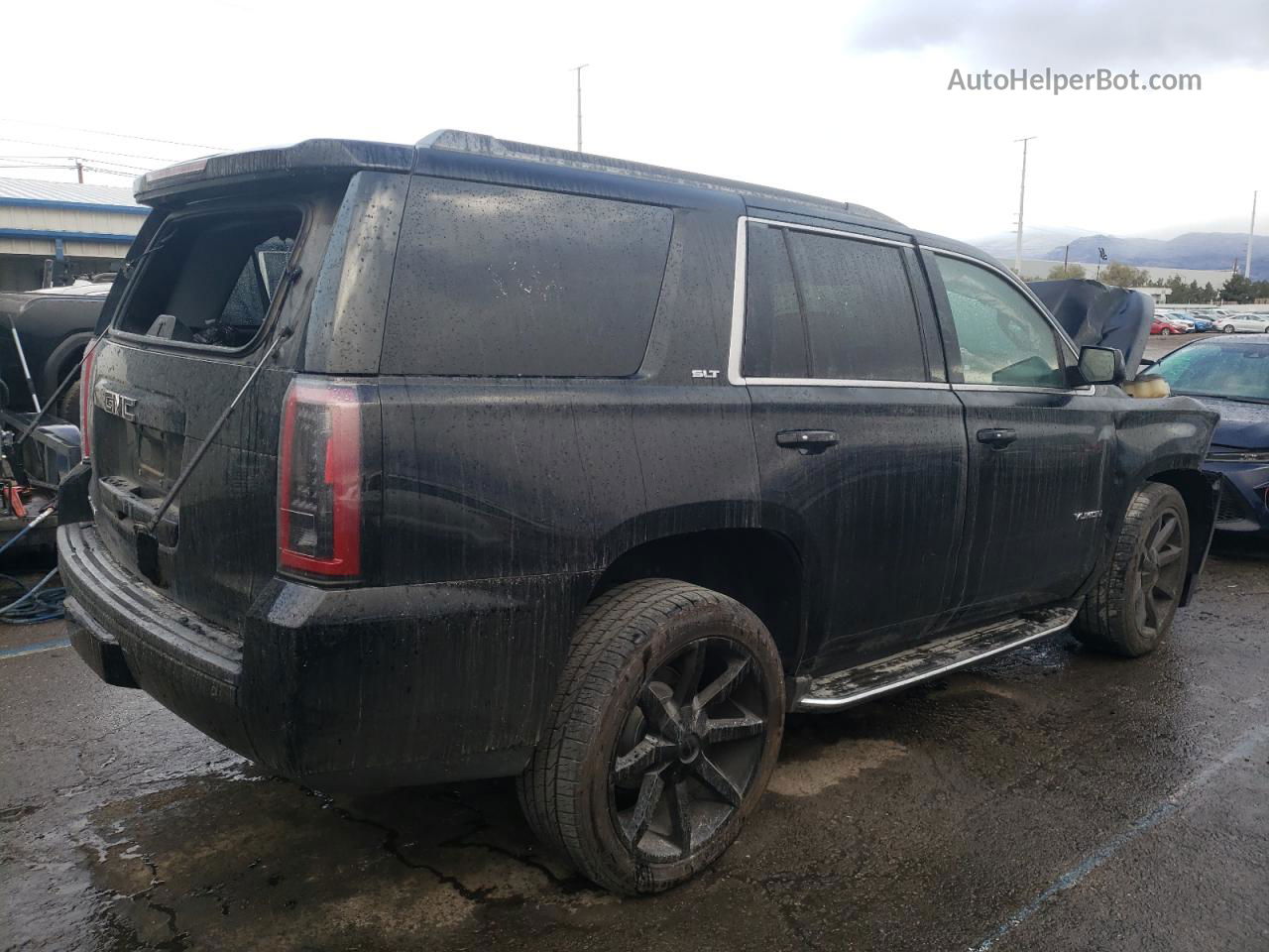 2017 Gmc Yukon Slt Черный vin: 1GKS1BKC6HR196918