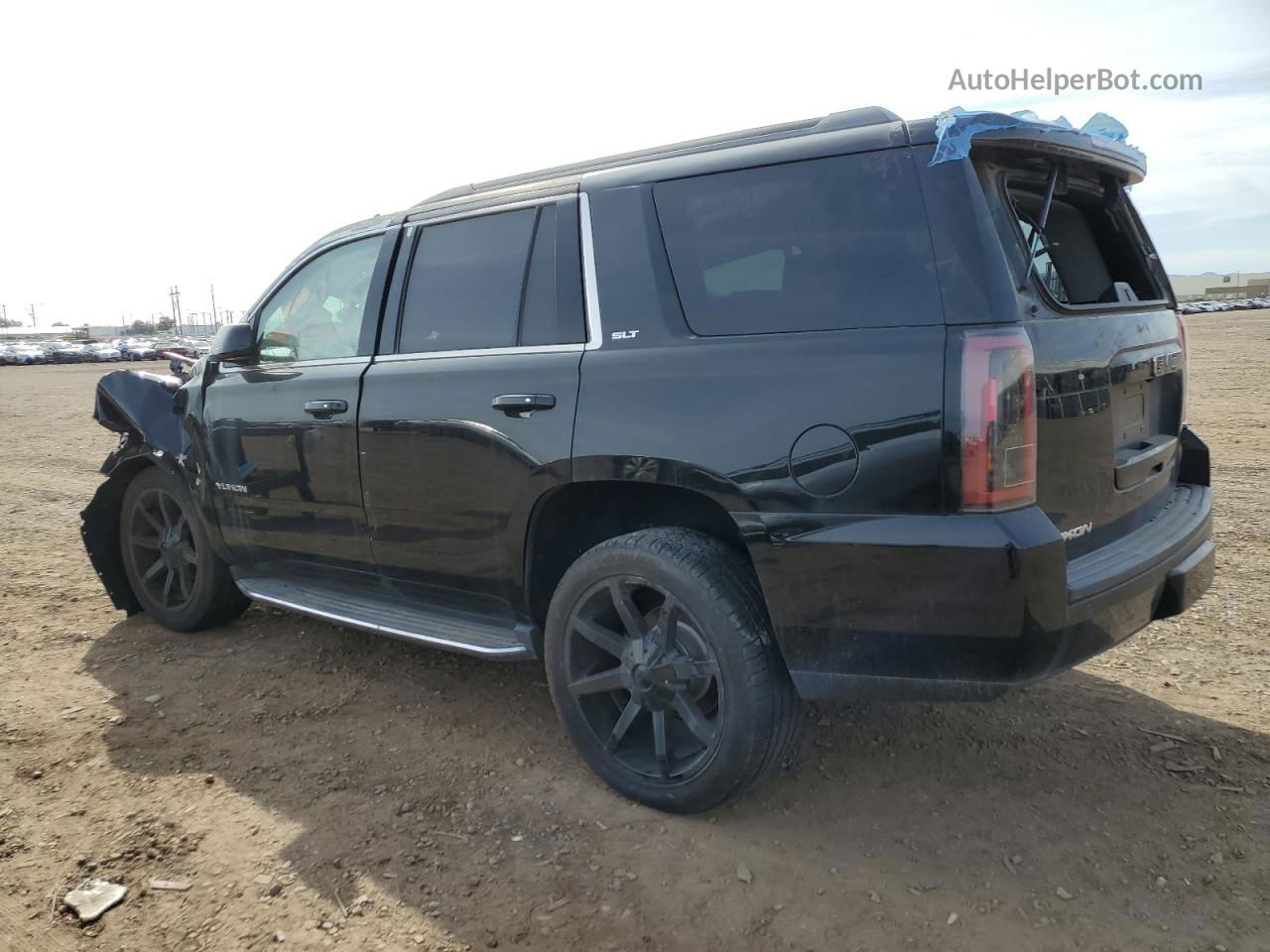 2017 Gmc Yukon Slt Черный vin: 1GKS1BKC6HR196918