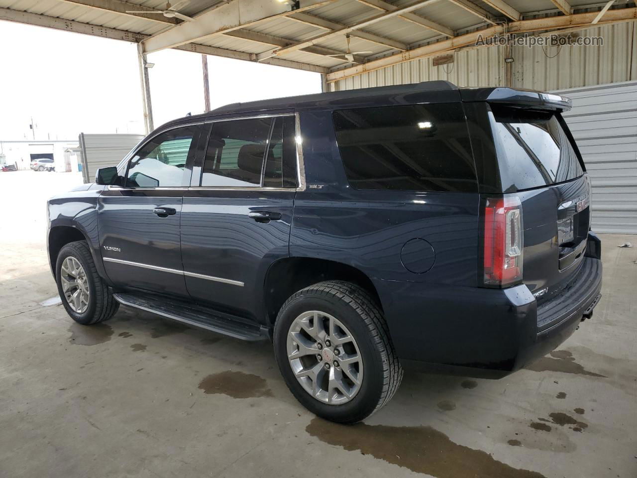 2017 Gmc Yukon Slt Синий vin: 1GKS1BKC7HR344591