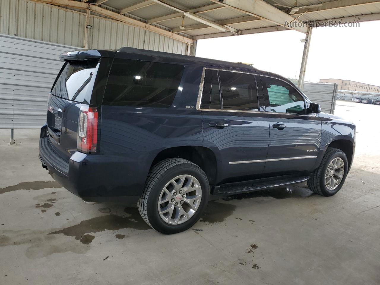 2017 Gmc Yukon Slt Синий vin: 1GKS1BKC7HR344591