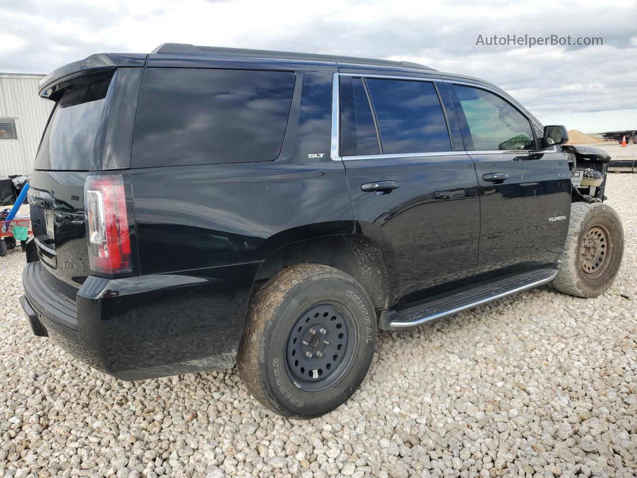 2020 Gmc Yukon Slt Black vin: 1GKS1BKC7LR150474