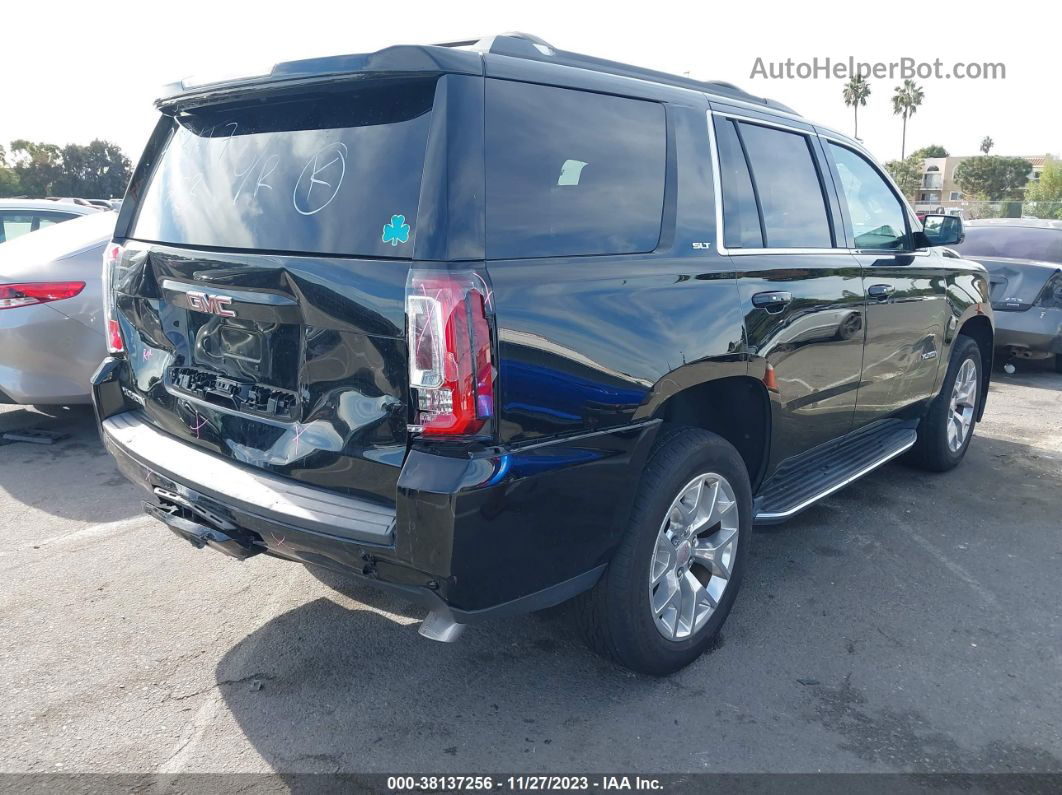 2020 Gmc Yukon 2wd Slt Black vin: 1GKS1BKC7LR284594