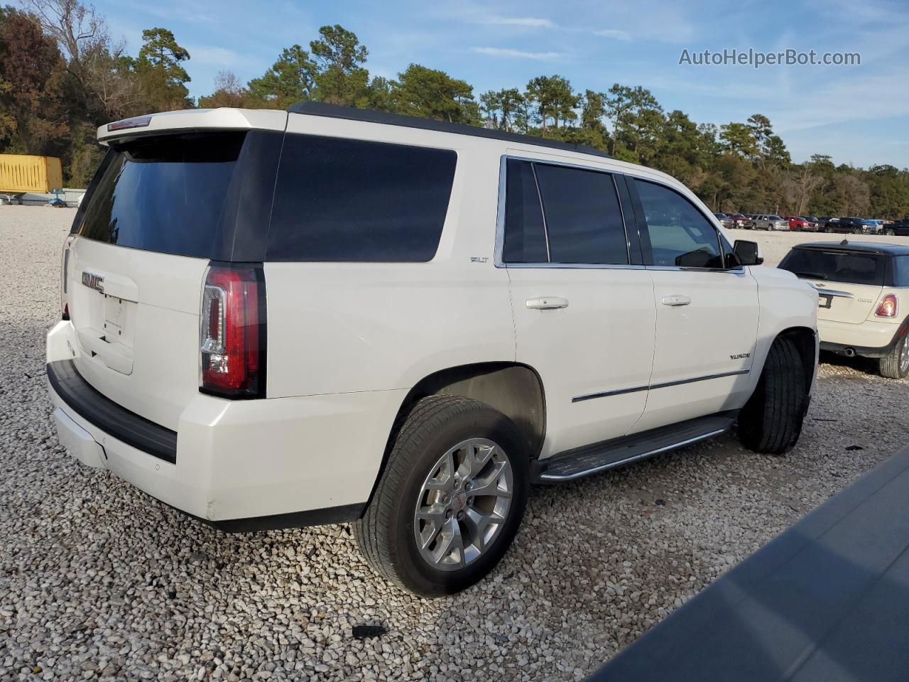 2017 Gmc Yukon Slt White vin: 1GKS1BKC8HR195804