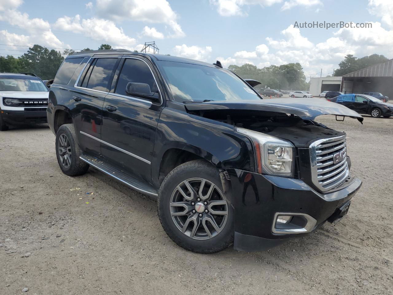 2017 Gmc Yukon Slt Black vin: 1GKS1BKCXHR275511