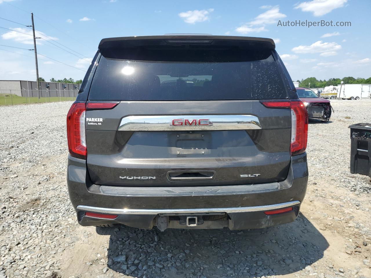 2021 Gmc Yukon Slt Brown vin: 1GKS1BKD3MR120219