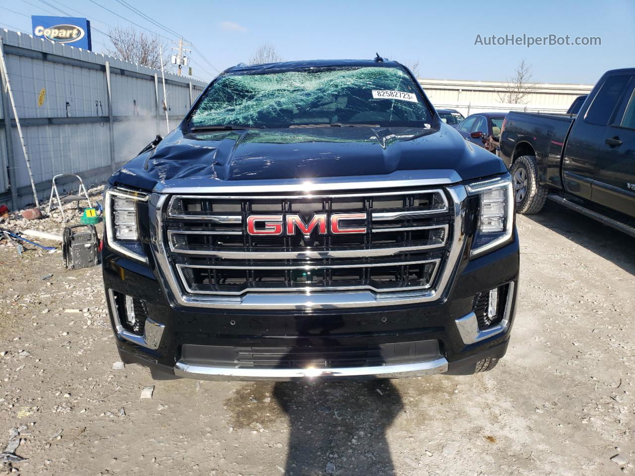 2021 Gmc Yukon Slt Black vin: 1GKS1BKD5MR117631