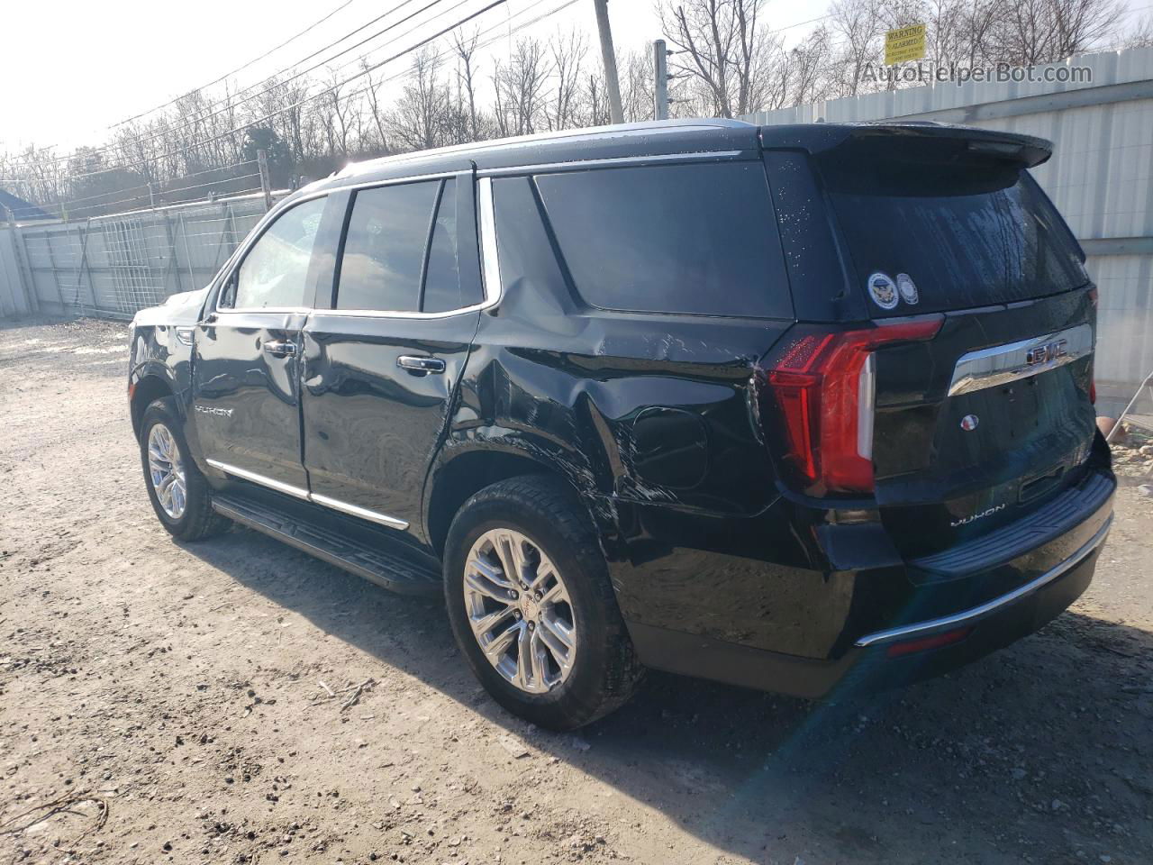 2021 Gmc Yukon Slt Черный vin: 1GKS1BKD5MR117631