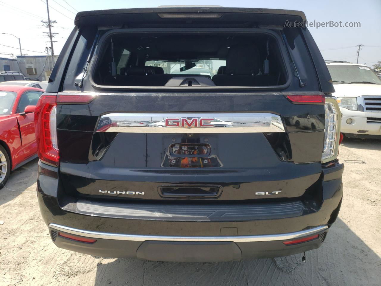 2021 Gmc Yukon Slt Черный vin: 1GKS1BKD5MR121453