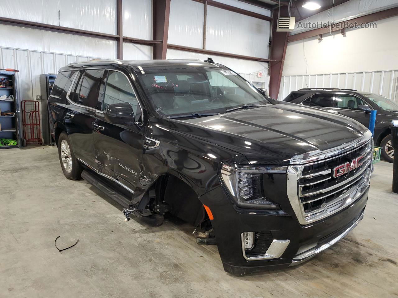 2021 Gmc Yukon Slt Черный vin: 1GKS1BKD5MR256223