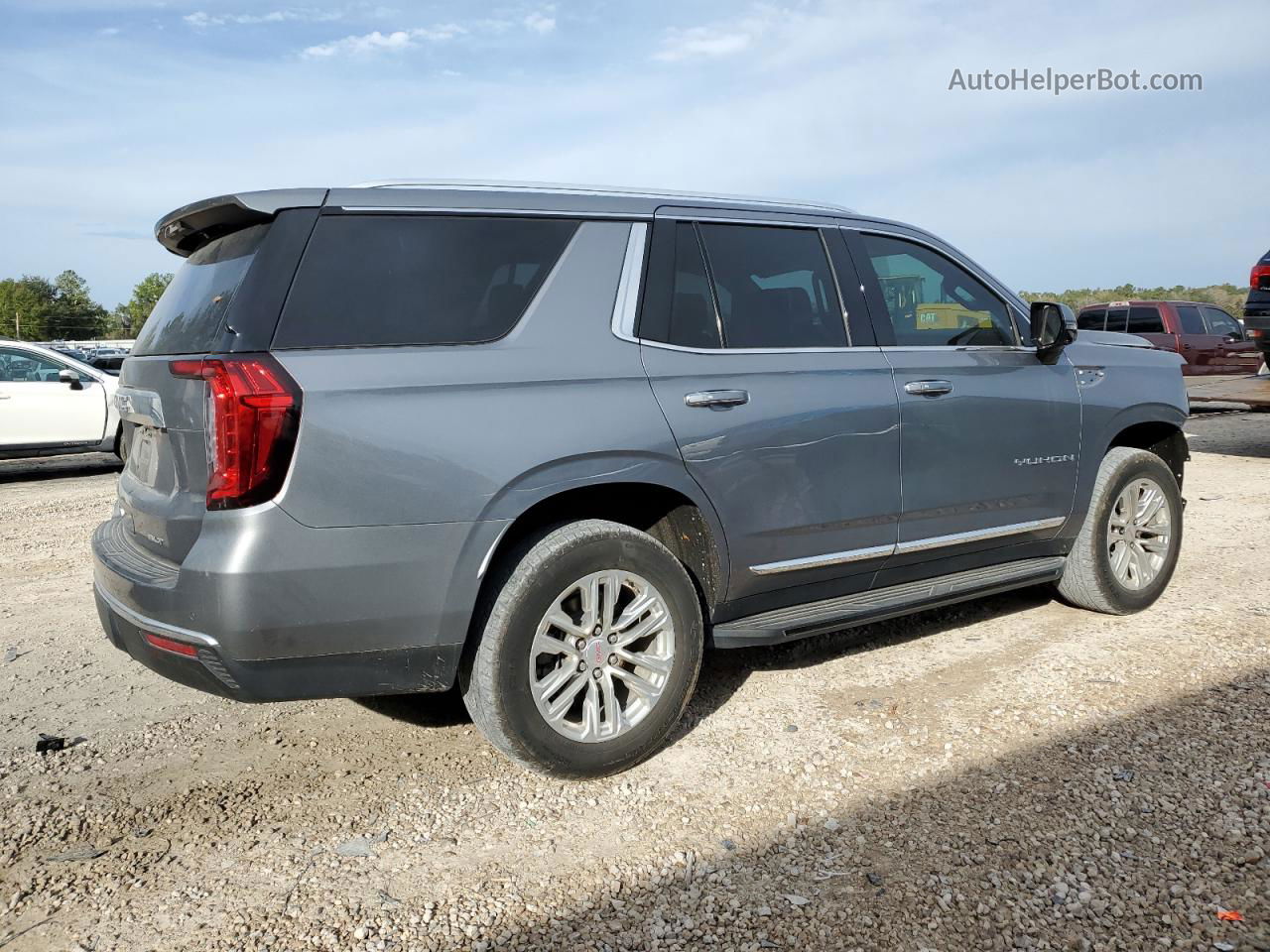 2021 Gmc Yukon Slt Gray vin: 1GKS1BKD6MR115533