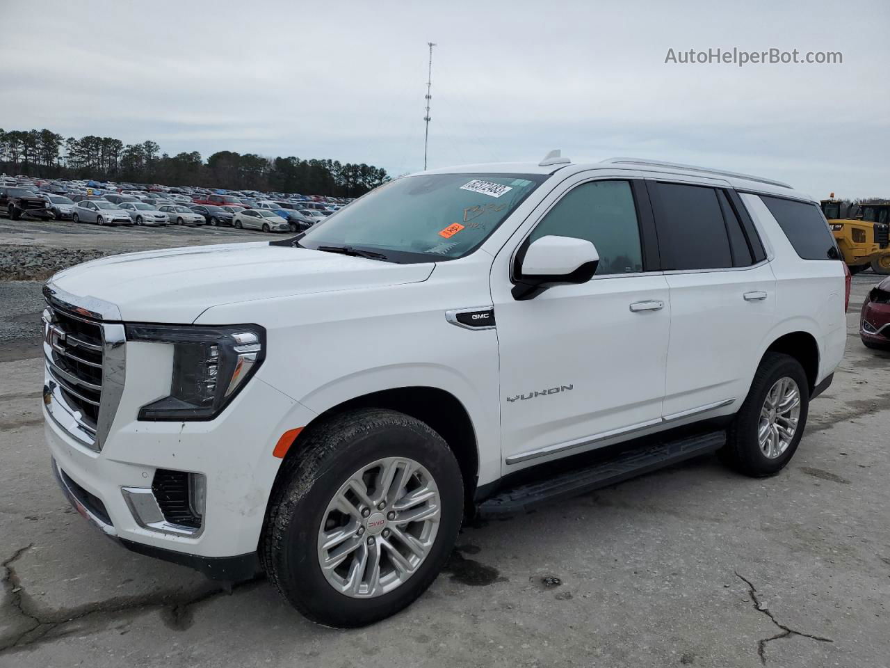 2021 Gmc Yukon Slt Белый vin: 1GKS1BKD7MR276828