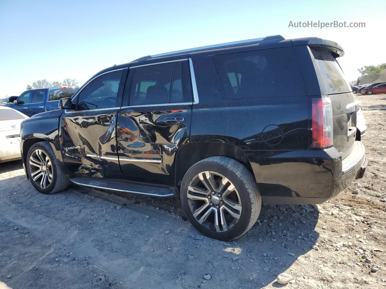 2017 Gmc Yukon Denali Black vin: 1GKS1CKJ1HR324440