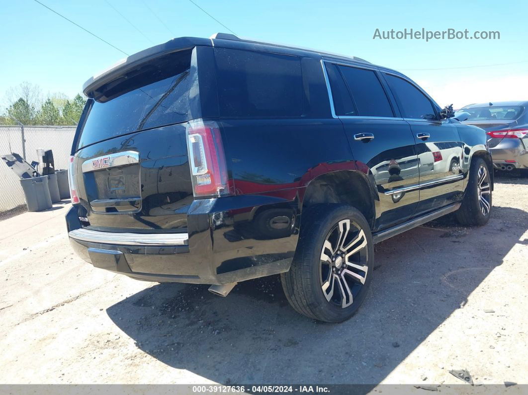 2017 Gmc Yukon Denali Black vin: 1GKS1CKJ3HR259574