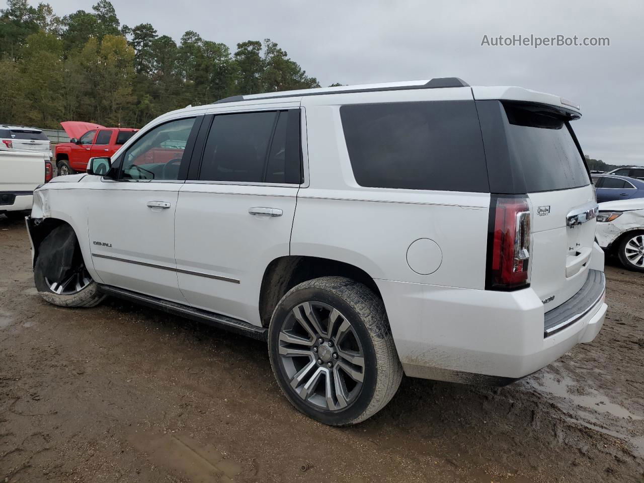 2020 Gmc Yukon Denali White vin: 1GKS1CKJ4LR120854