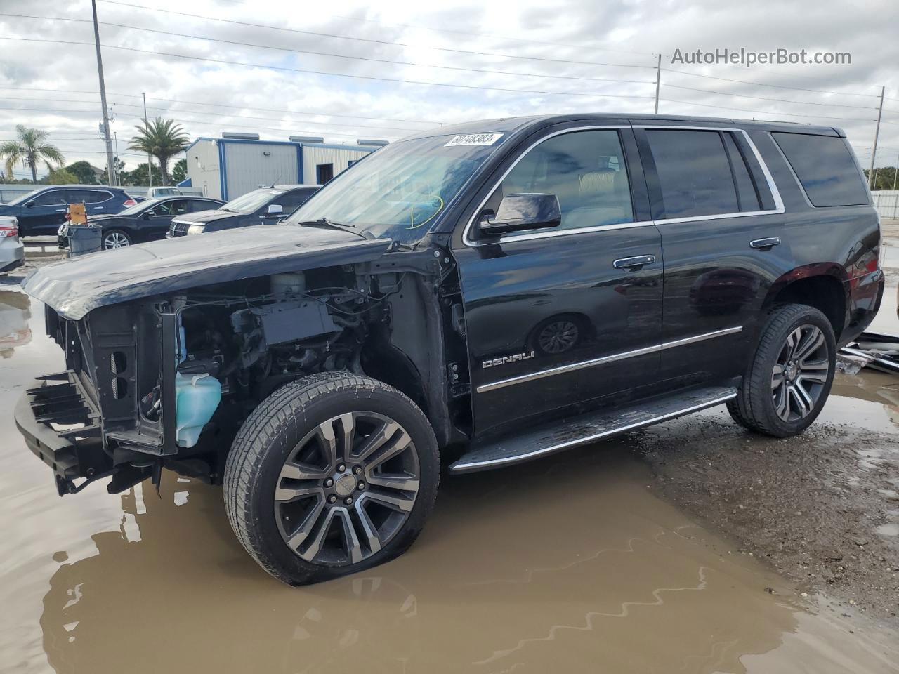 2017 Gmc Yukon Denali Black vin: 1GKS1CKJ6HR366103