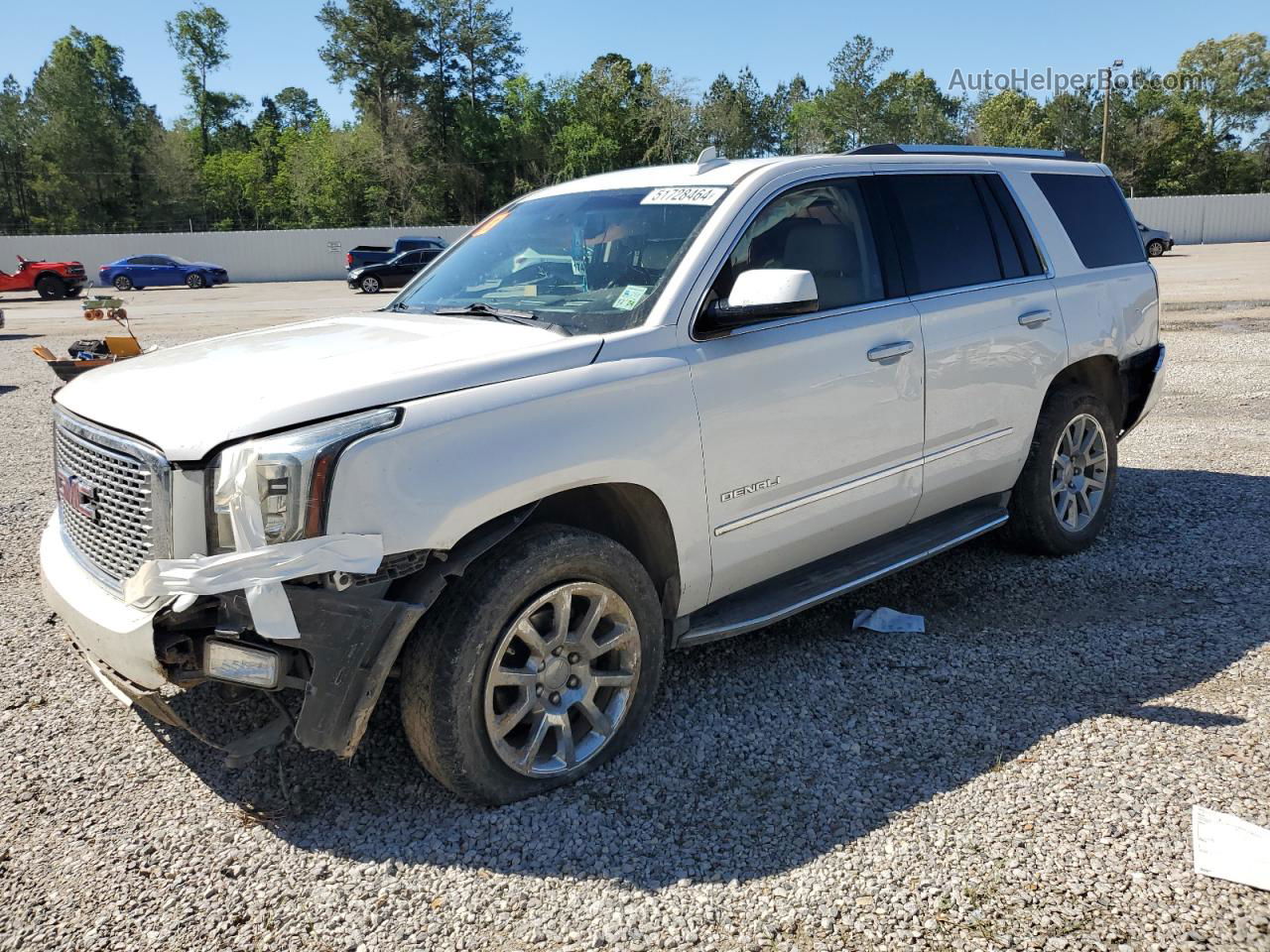 2017 Gmc Yukon Denali Белый vin: 1GKS1CKJ9HR308552