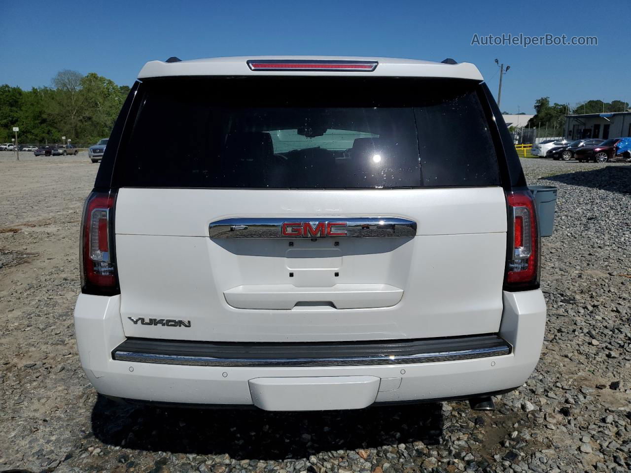 2017 Gmc Yukon Denali White vin: 1GKS1CKJXHR131249