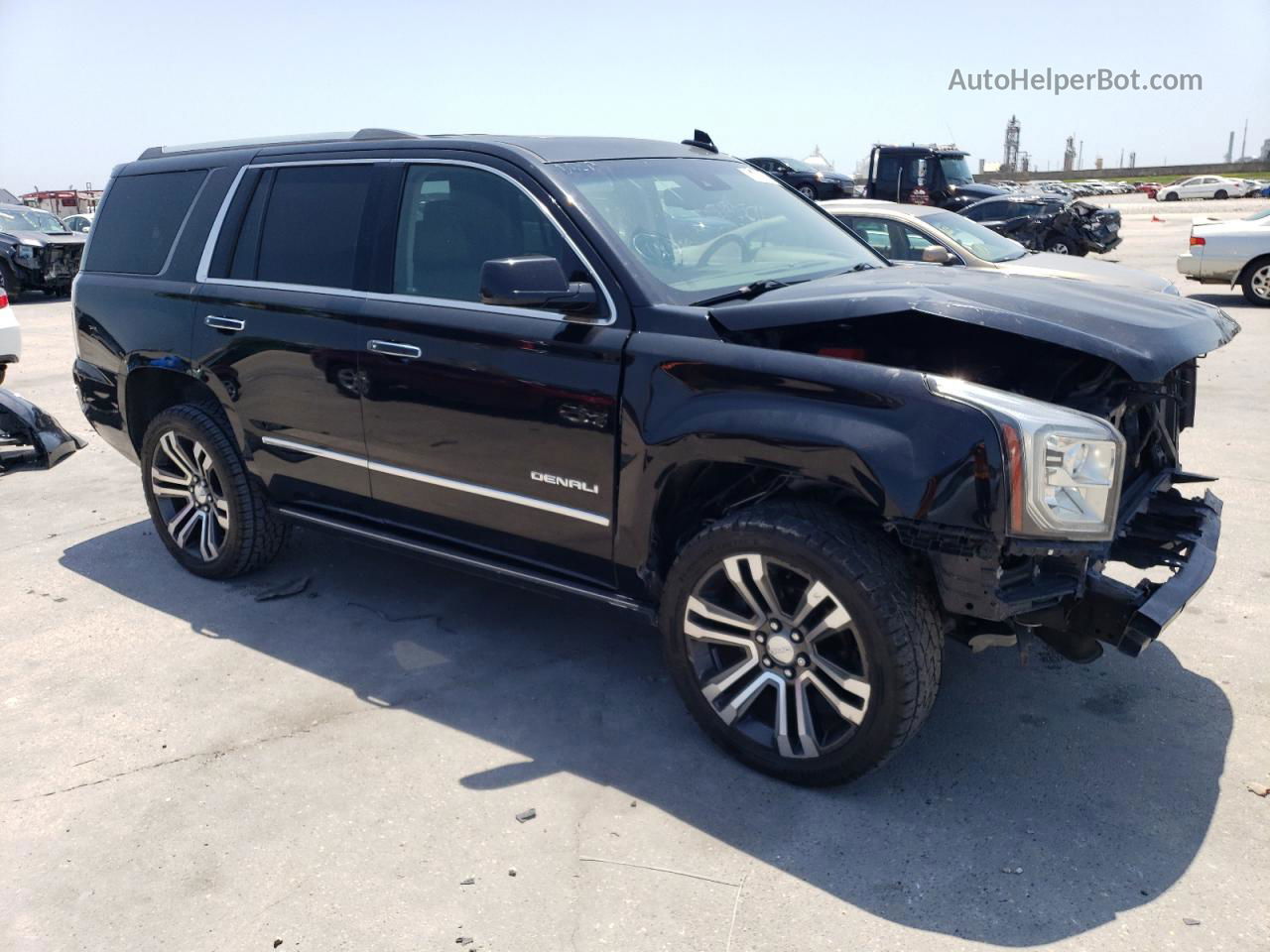 2017 Gmc Yukon Denali Black vin: 1GKS1CKJXHR401337