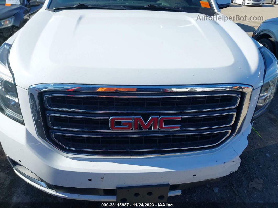 2020 Gmc Yukon 2wd Slt Standard Edition White vin: 1GKS1DKC2LR123808