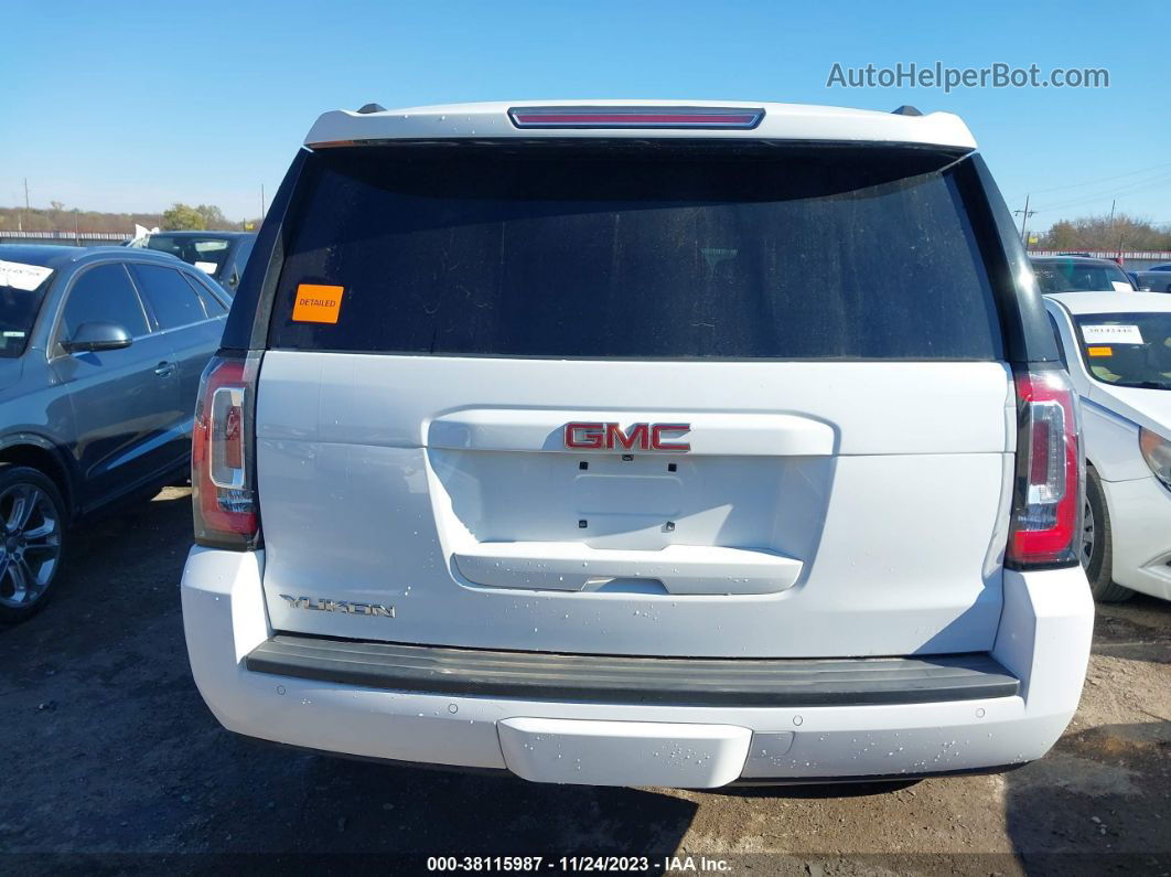 2020 Gmc Yukon 2wd Slt Standard Edition White vin: 1GKS1DKC2LR123808