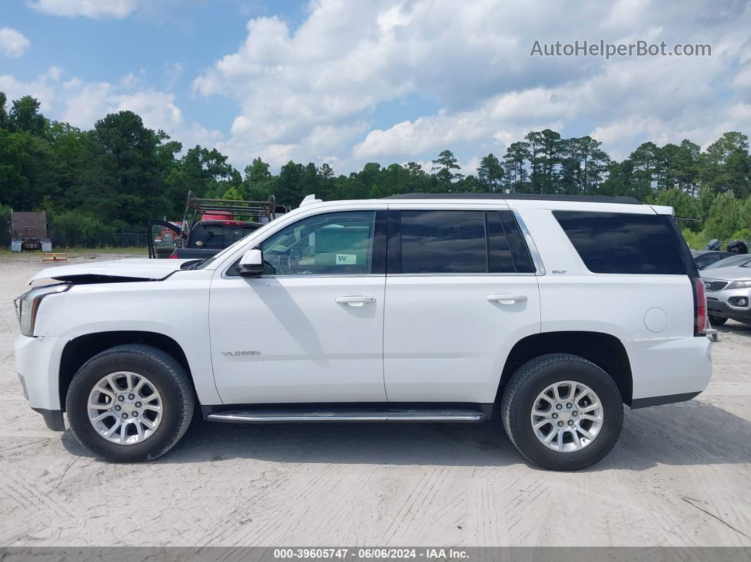 2020 Gmc Yukon 2wd Slt Standard Edition White vin: 1GKS1DKC4LR199367