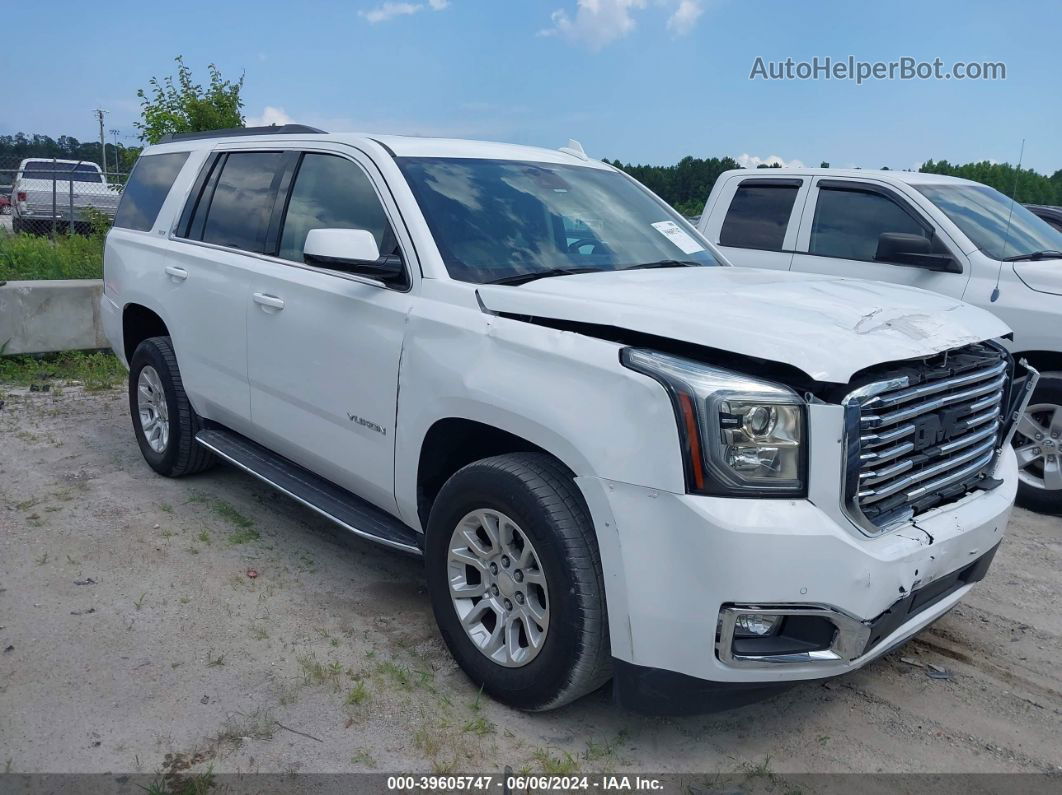 2020 Gmc Yukon 2wd Slt Standard Edition White vin: 1GKS1DKC4LR199367