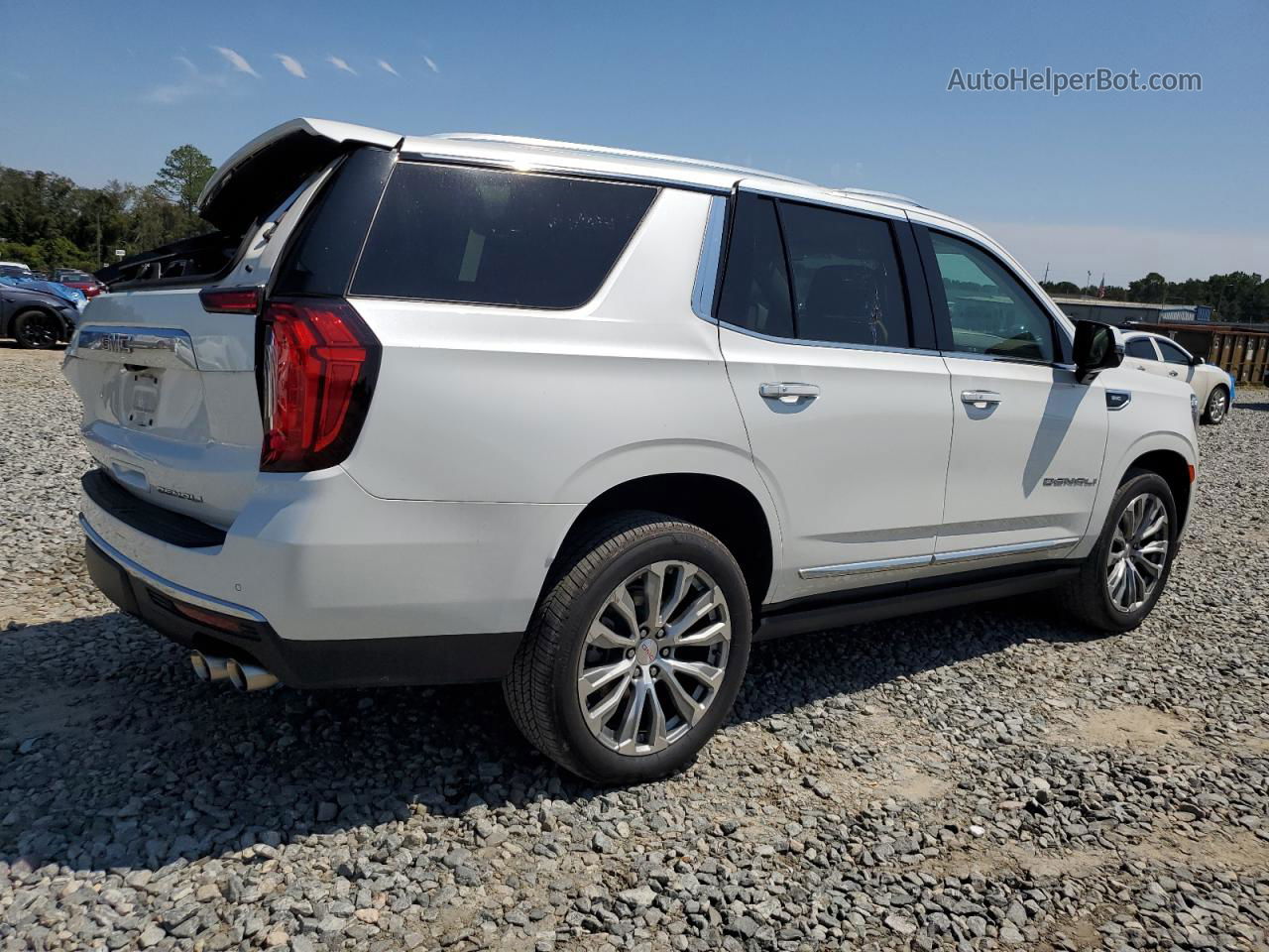 2021 Gmc Yukon Denali White vin: 1GKS1DKL4MR219392