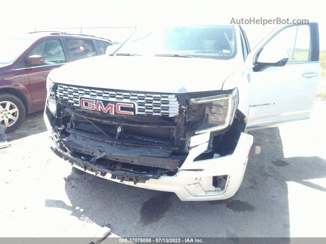 2021 Gmc Yukon Denali White vin: 1GKS1DKL4MR378221