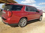 2021 Gmc Yukon Denali Maroon vin: 1GKS1DKL5MR219580