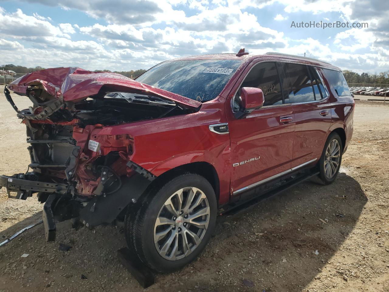 2021 Gmc Yukon Denali Maroon vin: 1GKS1DKL5MR219580