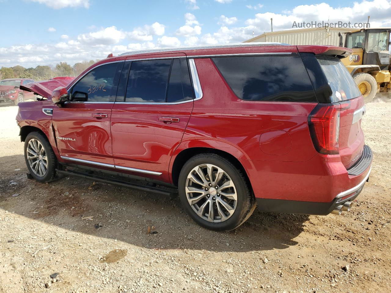 2021 Gmc Yukon Denali Maroon vin: 1GKS1DKL5MR219580