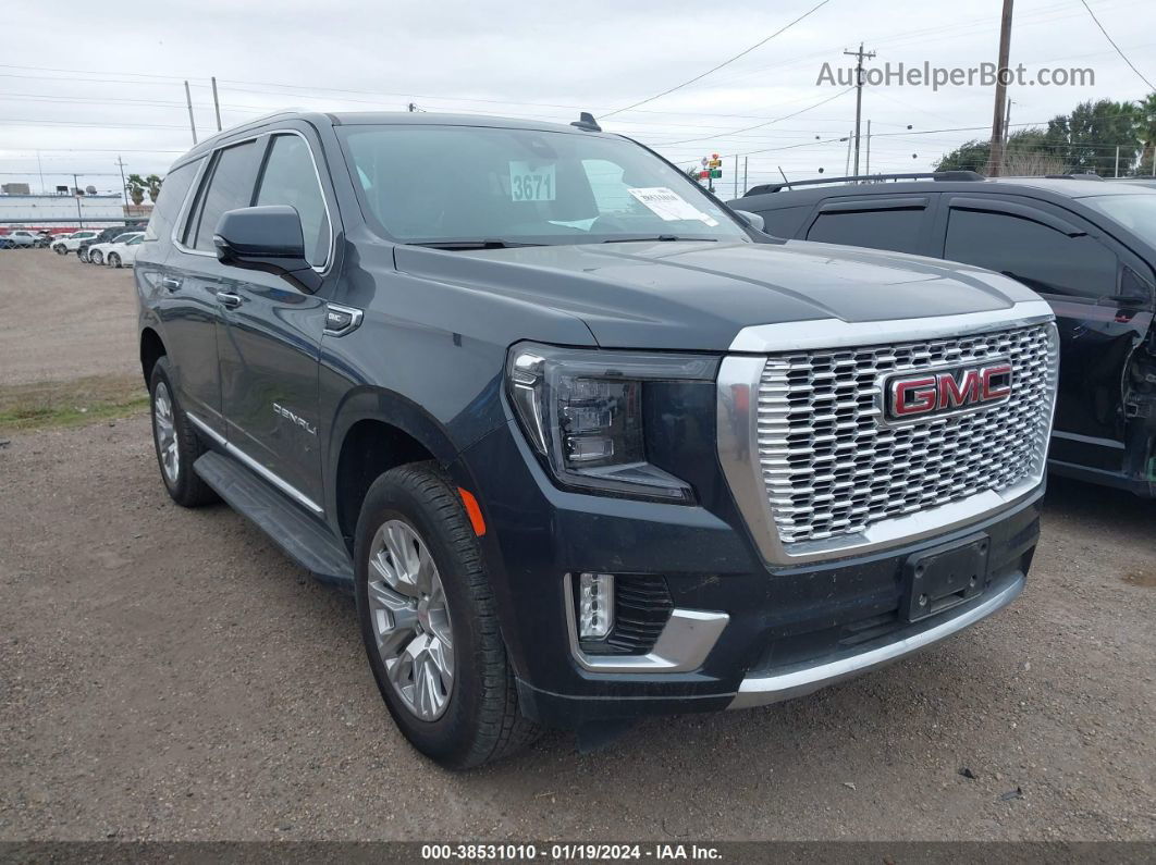 2021 Gmc Yukon 2wd Denali Green vin: 1GKS1DKL6MR475873