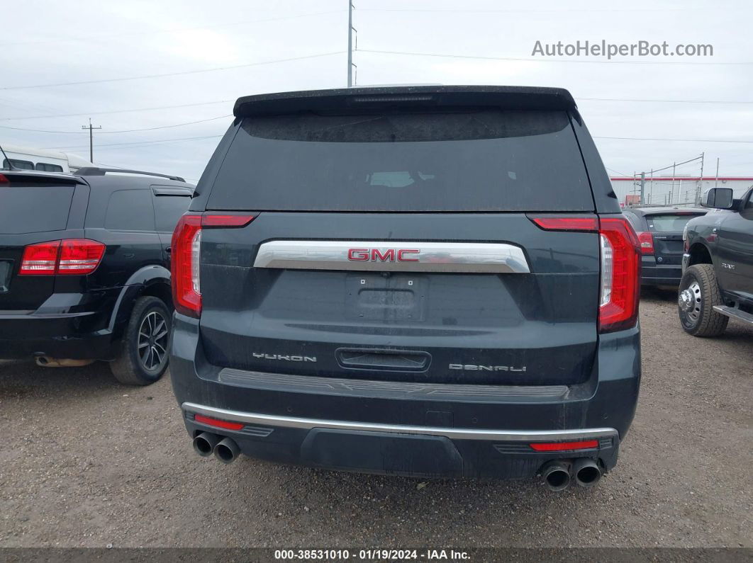 2021 Gmc Yukon 2wd Denali Green vin: 1GKS1DKL6MR475873