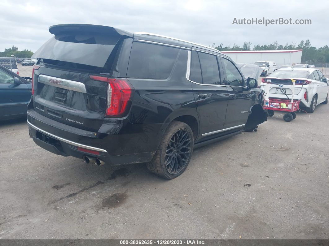 2021 Gmc Yukon 2wd Denali Черный vin: 1GKS1DKL9MR110166