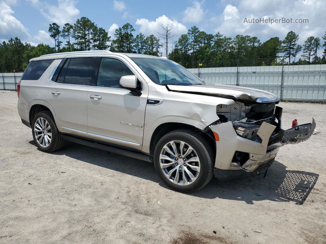 2021 Gmc Yukon Denali Cream vin: 1GKS1DKL9MR214785