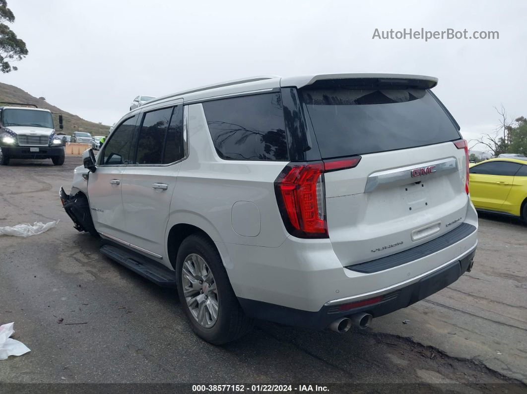 2021 Gmc Yukon 2wd Denali White vin: 1GKS1DKL9MR431849