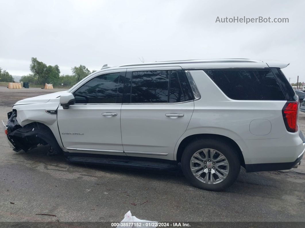 2021 Gmc Yukon 2wd Denali White vin: 1GKS1DKL9MR431849