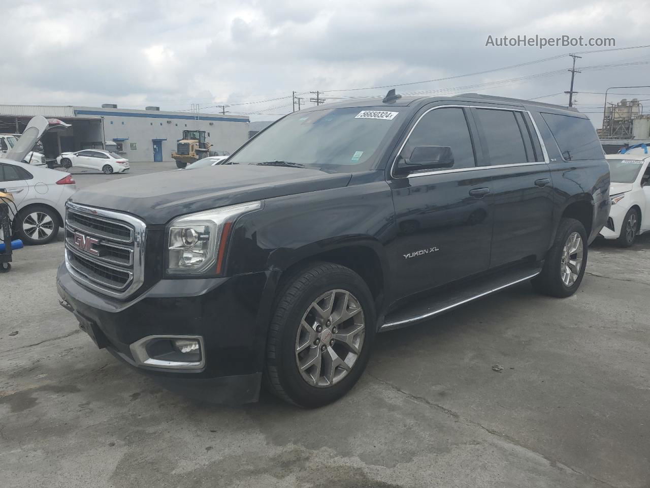 2017 Gmc Yukon Xl C1500 Sle Черный vin: 1GKS1FKC0HR318275