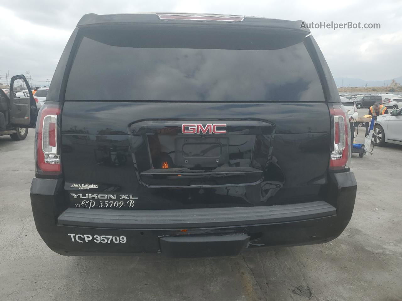 2017 Gmc Yukon Xl C1500 Sle Черный vin: 1GKS1FKC0HR318275