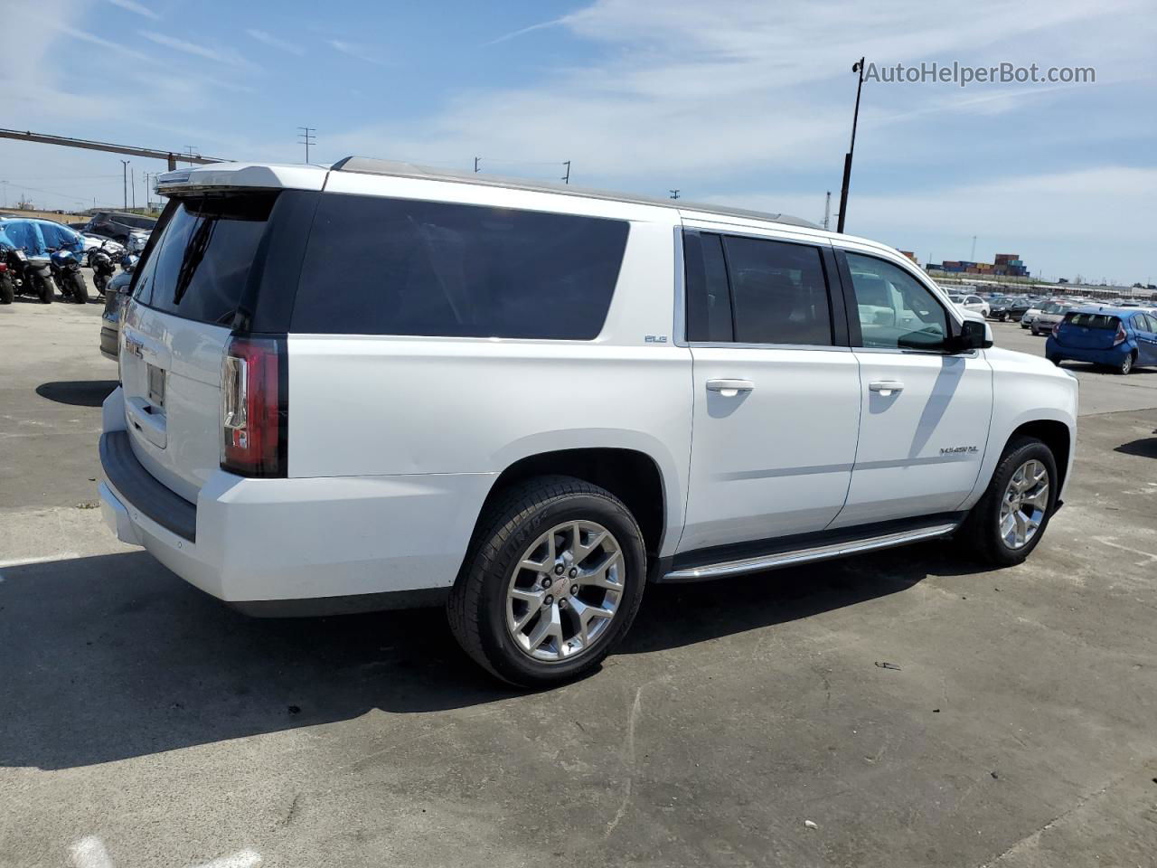 2017 Gmc Yukon Xl C1500 Sle White vin: 1GKS1FKC4HR165707