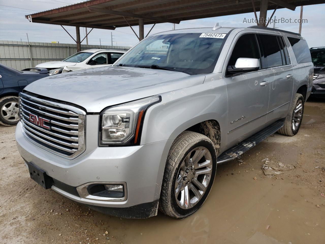 2017 Gmc Yukon Xl C1500 Slt Серебряный vin: 1GKS1GKC0HR307010