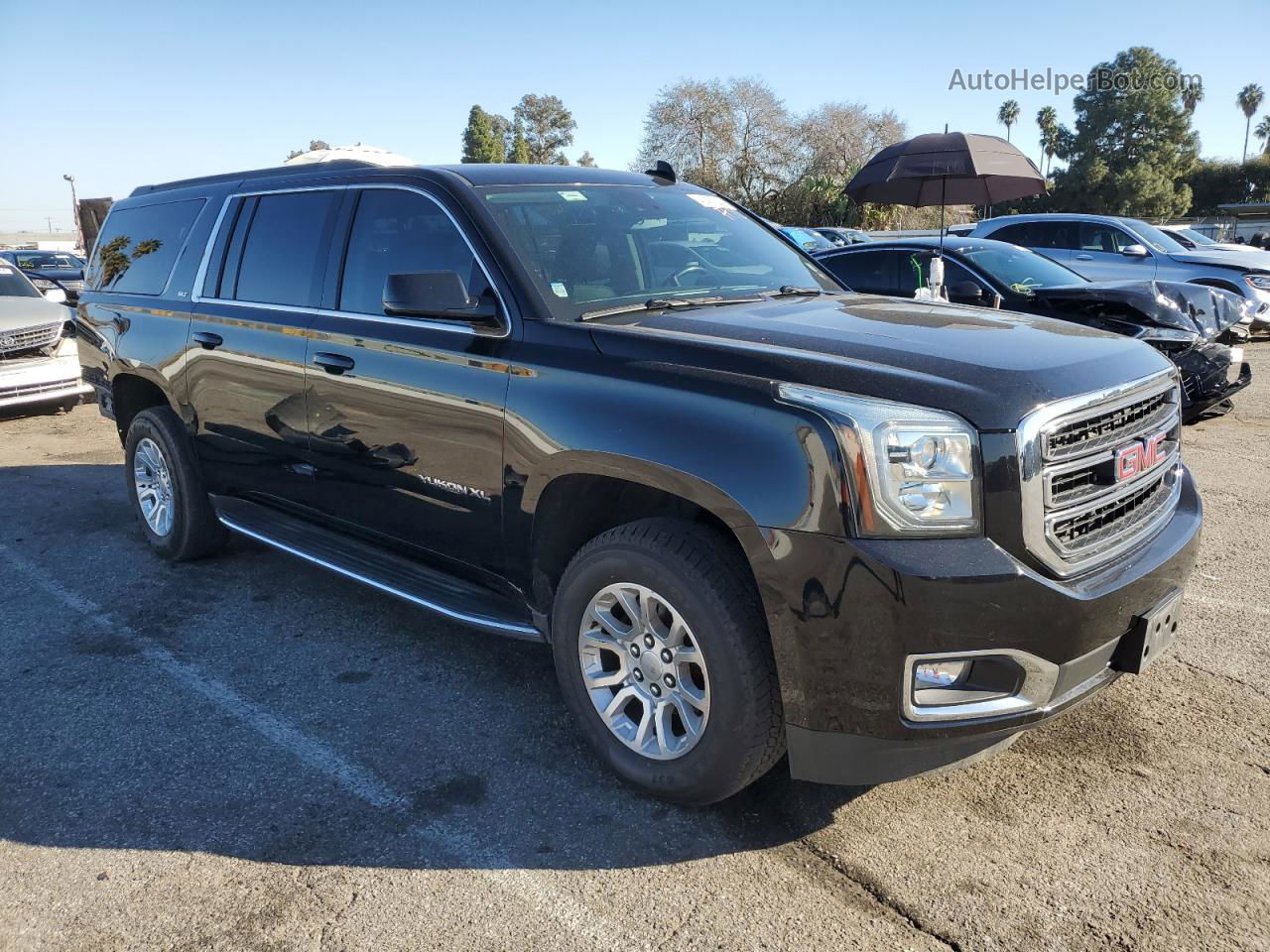 2020 Gmc Yukon Xl C1500 Slt Черный vin: 1GKS1GKC1LR291537