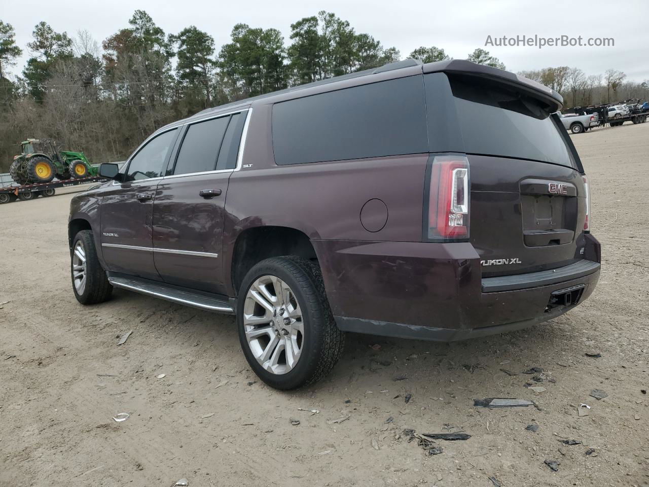 2017 Gmc Yukon Xl C1500 Slt Burgundy vin: 1GKS1GKC4HR262881